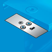 Накладка CGB для лотка осн.300, RAL Накладка CGB для лотка осн.300, RAL